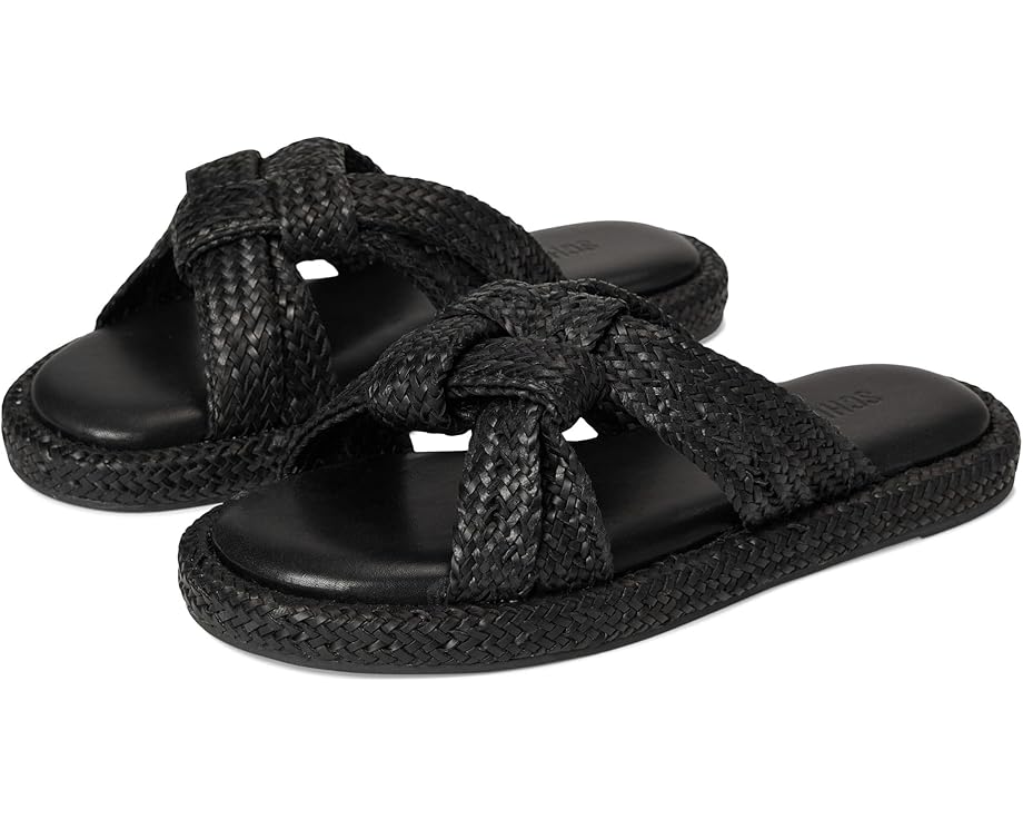 Schutz Kali Flat Women's Black Top Sellers