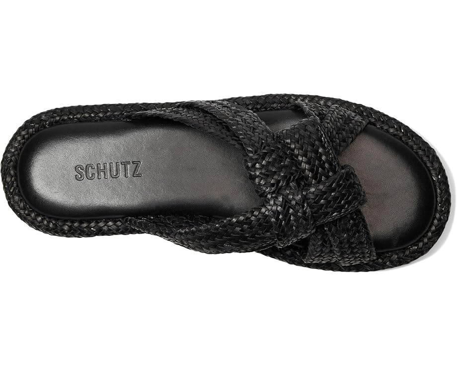 Schutz Kali Flat Women's Black