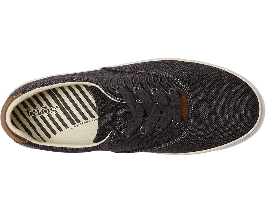 Taos Footwear Ballentine Men's Charcoal Canvas