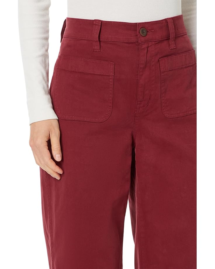 Madewell Patch Pocket Emmett Winnitex Twill Women's Claret