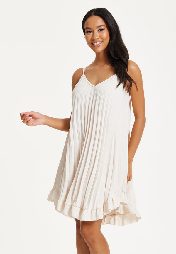 pleated ruffle mini dress Beryl Pleated Ruffle Hem Mini Dress, Burgundy S